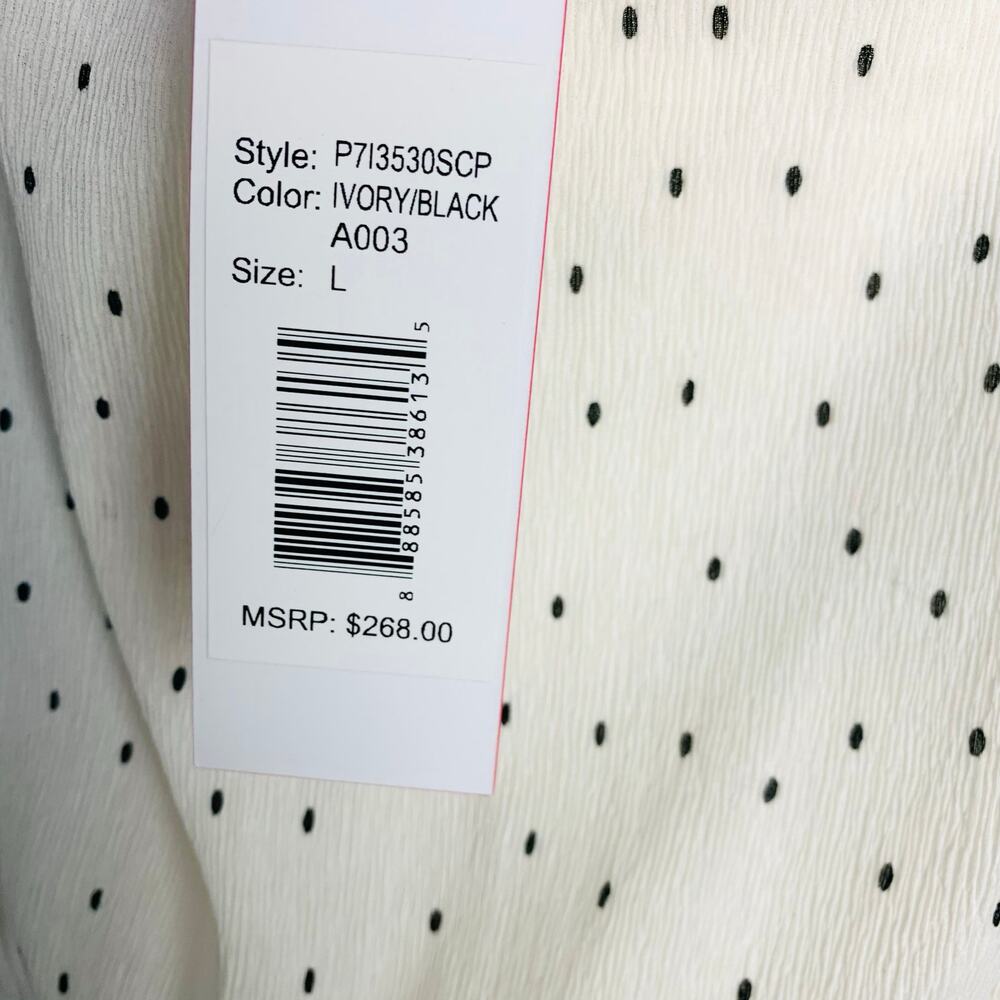 NWT Parker Dot Ruffle Slip Dress - Picture 6 of 9